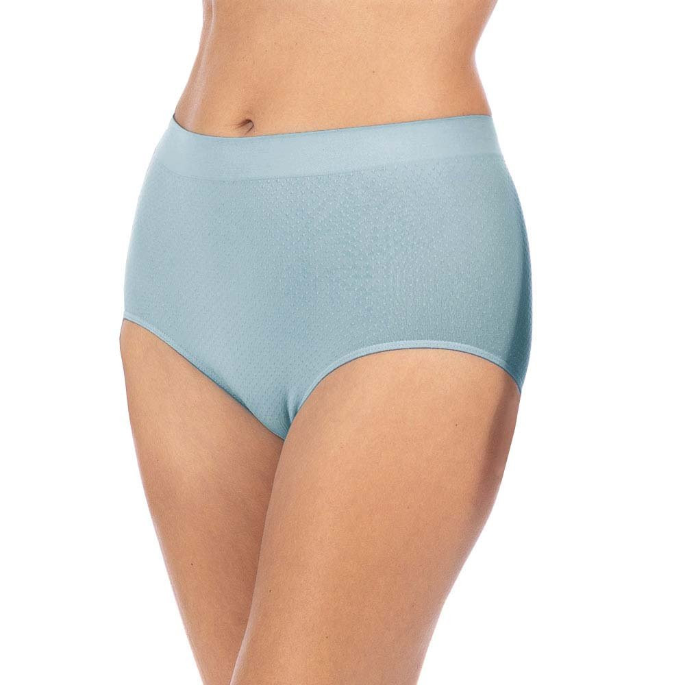 Seamless Textured Full Brief - 3 pk #637 - Silky Touch - Seamless
